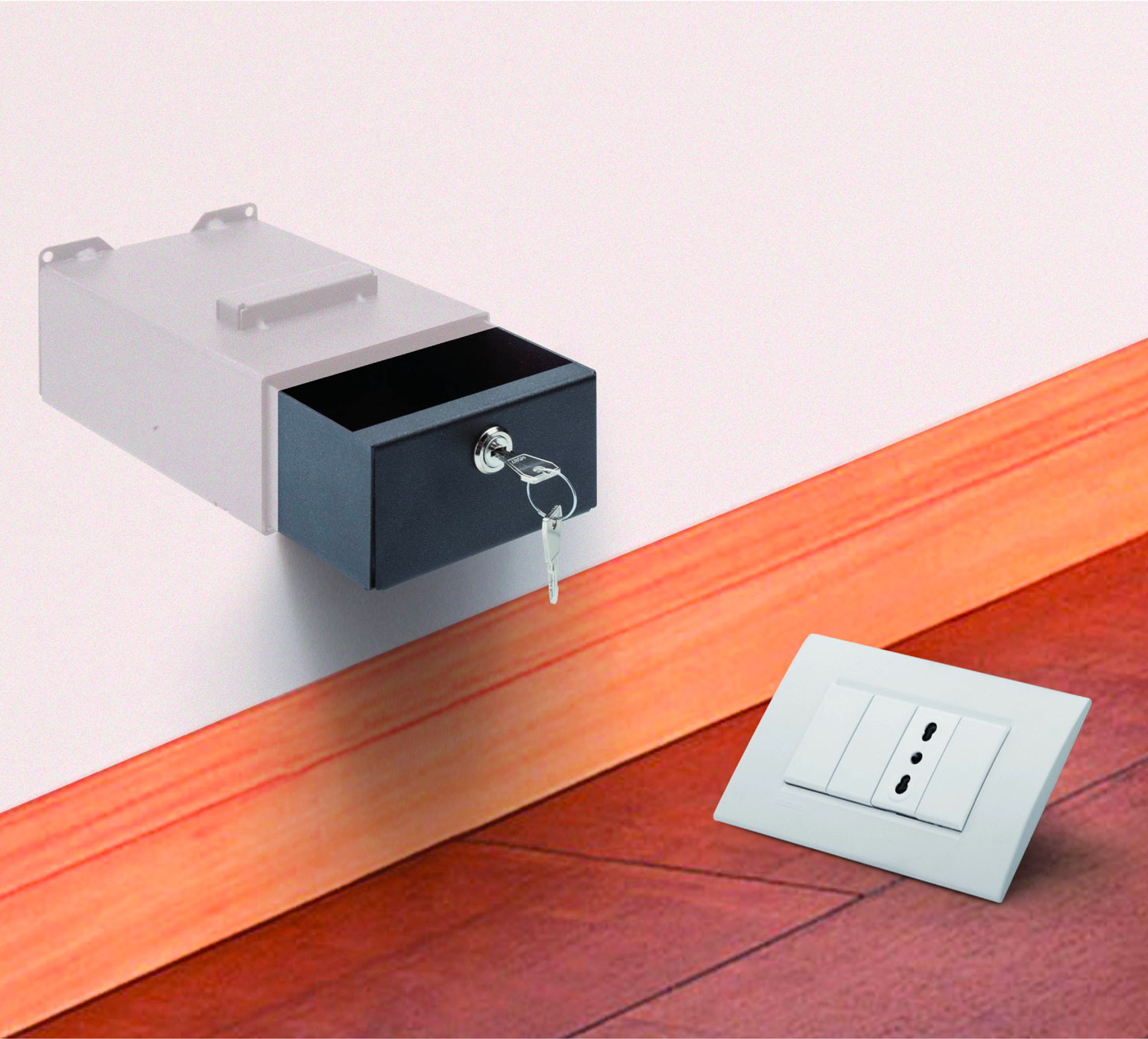 - Stark Safes - StarkSafe - Prodotti - Accessori vari - Accessori per la sicurezza - Serie Plug In - Presa1 - plugin_presa1-01.jpg